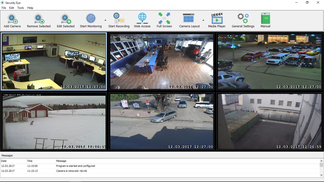 Read Sympathetic drive Security Eye - Video Monitoring Software for Windows