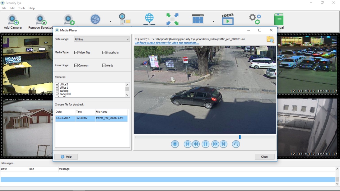 Security Eye Video Monitoring Software For Windows